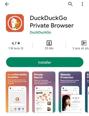 DuckDuckGo for android 2023